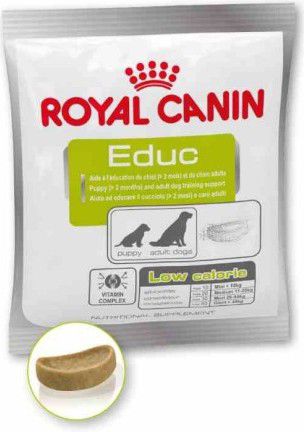 Royal Canin Nutritional Supplement EDUC niskokaloryczne przysmaki do nagradzania 50g 48295 (3182550781022)