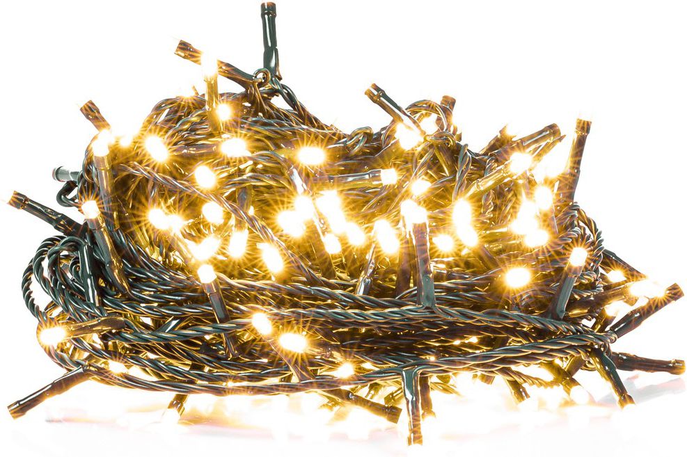 Lampki choinkowe Retlux 100 LED biale cieple RXL 205 (8590669223411) Ziemassvētku lampiņas
