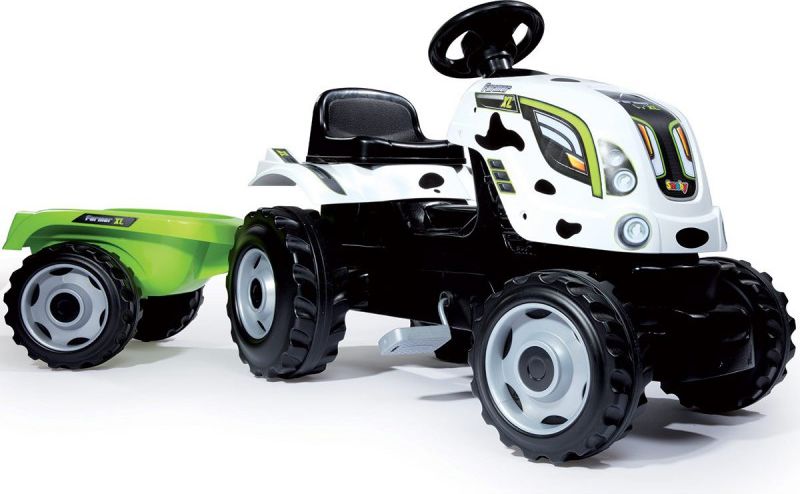 Smoby Traktor XL Krowka - 7600710113 GXP-563506 (3032167101136)