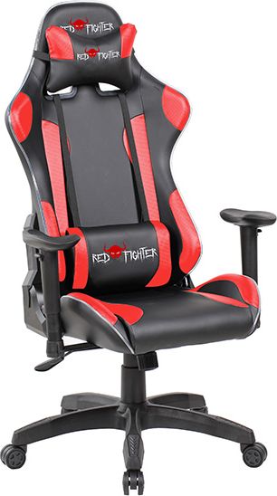 Red Fighter C8 Armchair Red datorkrēsls, spēļukrēsls