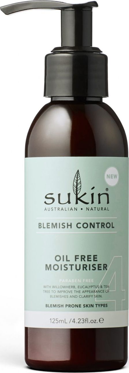 Sukin Krem od twarzy Blemish Control nawilzajacy 125ml SUK07576 (9327693007576) kosmētika ķermenim