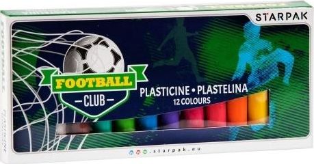 Starpak Plastelina 12 kolorow Football 338157 (5903246435719) materiāli konstruktoriem