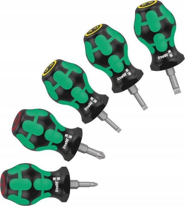 WERA Stubby Set 1 screwdriver set