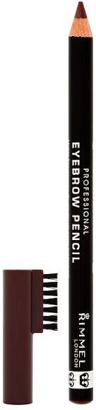Rimmel  Eyebrow Pencil 001 Dark Brown 1.4g 5012874026708 (5012874026708) ēnas