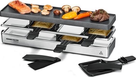 Rommelsbacher Fun for four RC 800, raclette (silver) Galda Grils