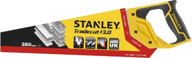 Stanley pila platnica 550mm, 11 zebow Tradecut 3.0 (20-096) S/20-353-1 (3253561203534)