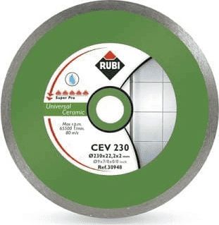 Rubi tarcza diamentowa do ceramiki CEV 200 x 25,4mm SuperPro (30946) 30946 (8413797309461)