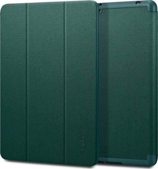 Etui na tablet Spigen Etui Spigen Urban Fit Apple iPad 10.2 2019 Midnight Green SPN1129GRN (8809685629993) planšetdatora soma