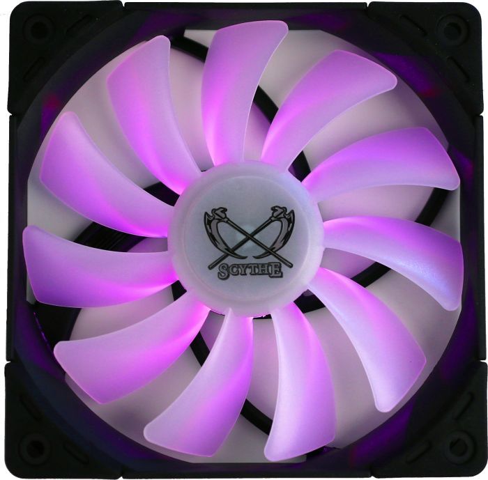 Scythe Kaze Flex RGB Lufter, 800 U/min - 120mm ventilators