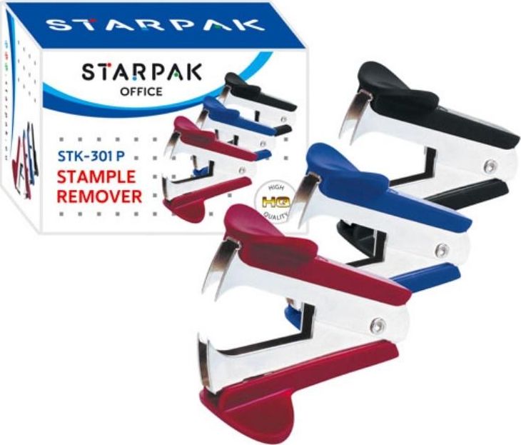 Zszywacz Starpak ROZSZYWACZ NIEBIESKI STARPAK 447901 R-301 GRA (5903246495423)