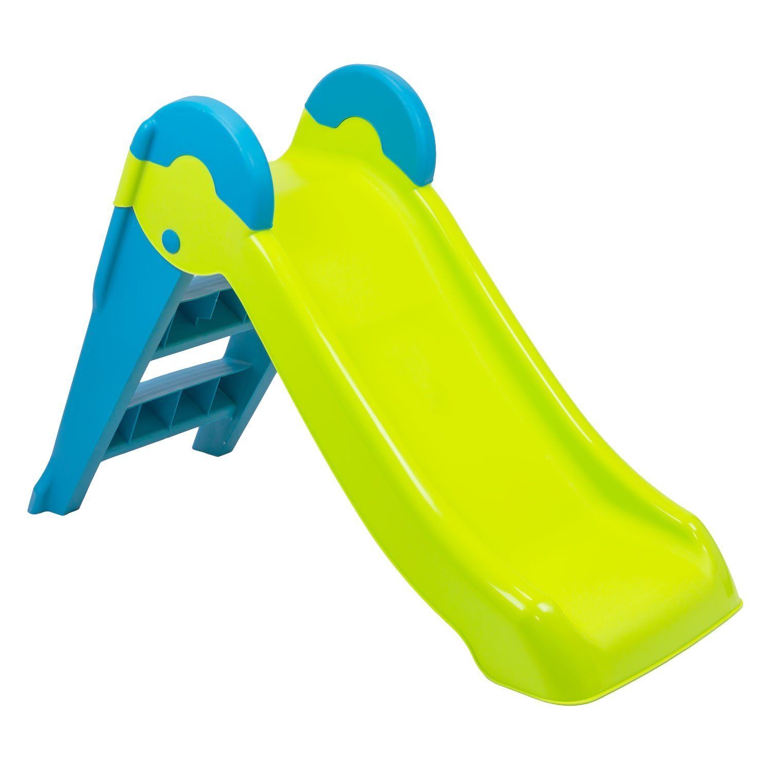 Keter Boogie Slide slidkalniņš, zaļš/tirkīza (110 x 46 x 72cm) 29609650857 Dārza mēbeles