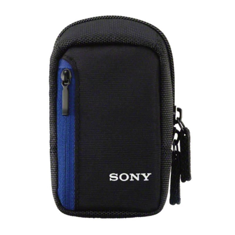 Sony LCS-CS2 CARRY CASE Black/Blue, Belt, 75 x 42 x 125 mm, soma foto, video aksesuāriem