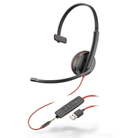 Headphones Blackwire C3215 USB-A austiņas