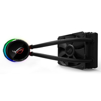 ROG Ryou 120 AURA Sync RGB, OLED, Liquid, 120mm procesora dzesētājs, ventilators