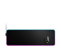 SteelSeries XL Gaming Mouse Pad, QCK Prism, Black peles paliknis