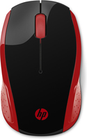 HP Inc. Wireless Mouse 200 Empres Red  New Retail Datora pele