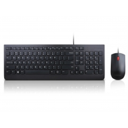LENOVO ESSENTIAL WIRED KEYBOARD AND MOUSE COMBO (EST) klaviatūra
