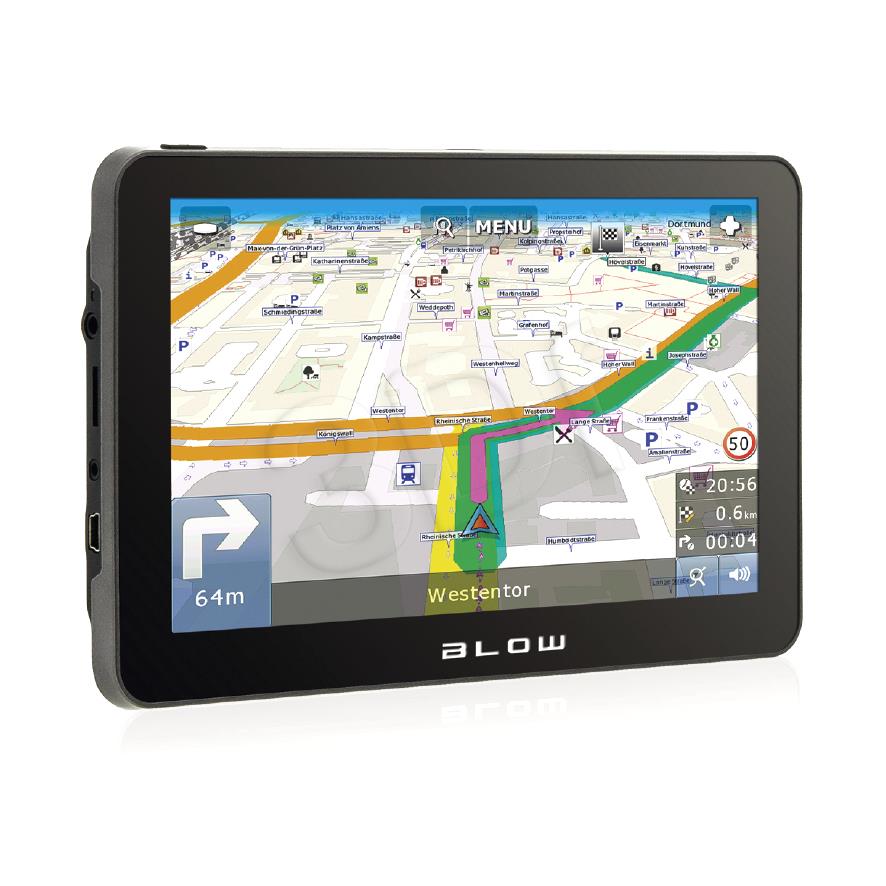 GPS720 SIROCCO 8GB EUROPA Navigācijas iekārta