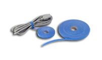 A-LAN Velcro cable stra p 5m/9mm blue kabelis, vads