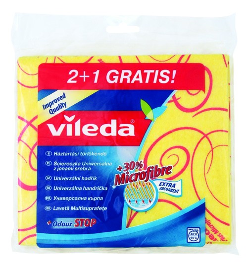 Scierka uniwersalna 2+1 Vileda Cloth Virtuves piederumi