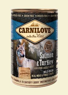 Carnilove Salmon & Turkey for Adult Dogs - 400g VAT005305 (8595602529278) barība suņiem