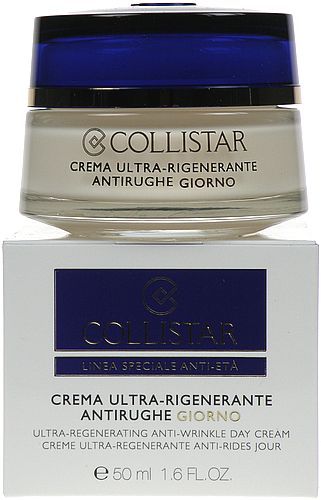 Collistar Krem do twarzy Ultra Regenerating Anti Wrinkle Day Cream przeciwzmarszczkowy 50ml 8015150240239 (8015150240239) kosmētika ķermenim