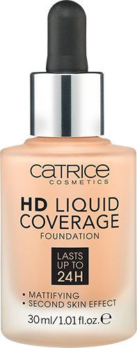Catrice HD Liquid Coverage Podklad w plynie 030 Sand Beige 30ml 4250947598306 (4250947598306) tonālais krēms