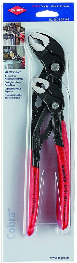 Knipex Cobra Pliers Set 003120V01 - 2-piece  