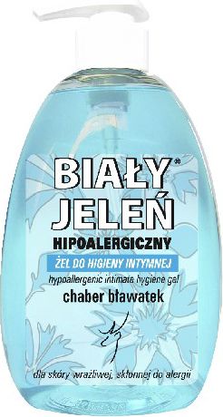 Bialy Jelen Zel do higieny intymnej hipoalergiczny Chaber blawatek 500 ml 804379 (5900133004379) kosmētika ķermenim