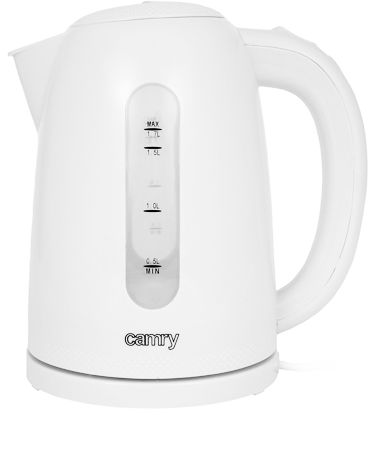 Camry CR 1254 (2200W 1.7l; white color) Elektriskā Tējkanna