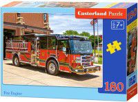 Castorland Puzzle Fire Engine 180 elementow (246948) 246948 (5904438018352) puzle, puzzle