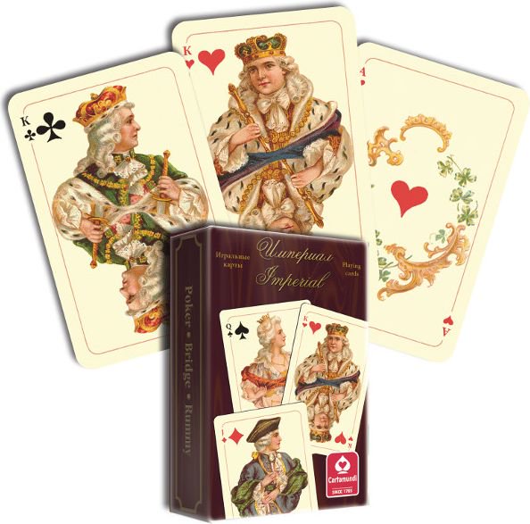 CARTAMUNDI Imperial karty for gry 55 l. puzle, puzzle