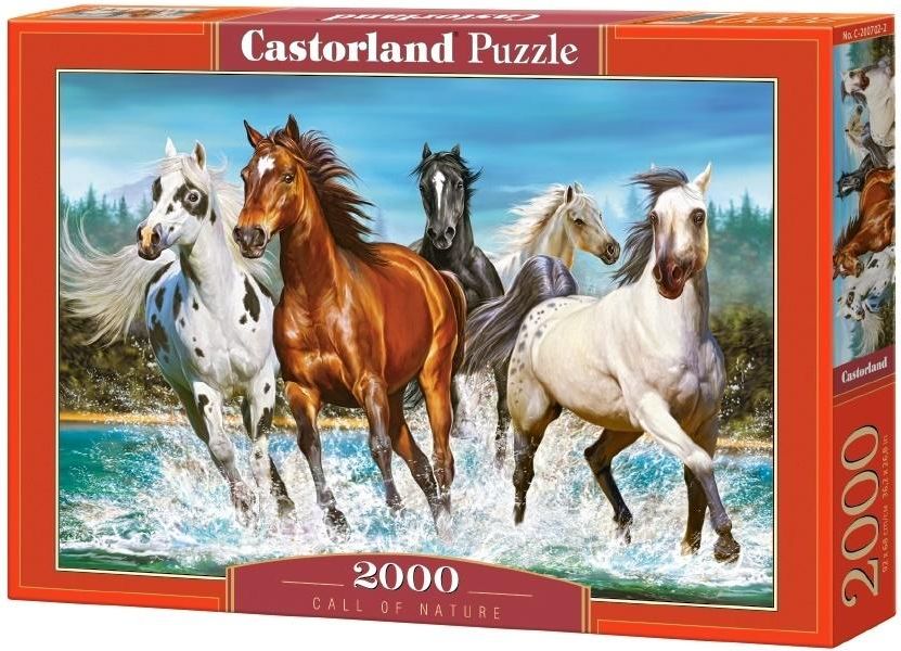 Castorland Puzzle 2000 Call of Nature puzle, puzzle