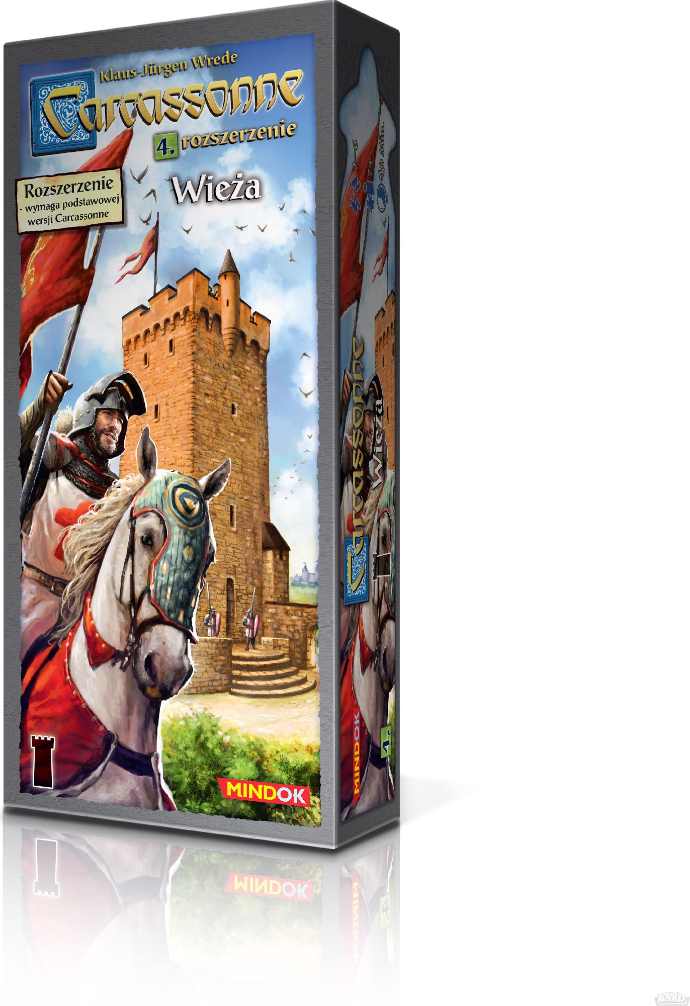 Carcassonne Tower (GXP-643611) galda spēle
