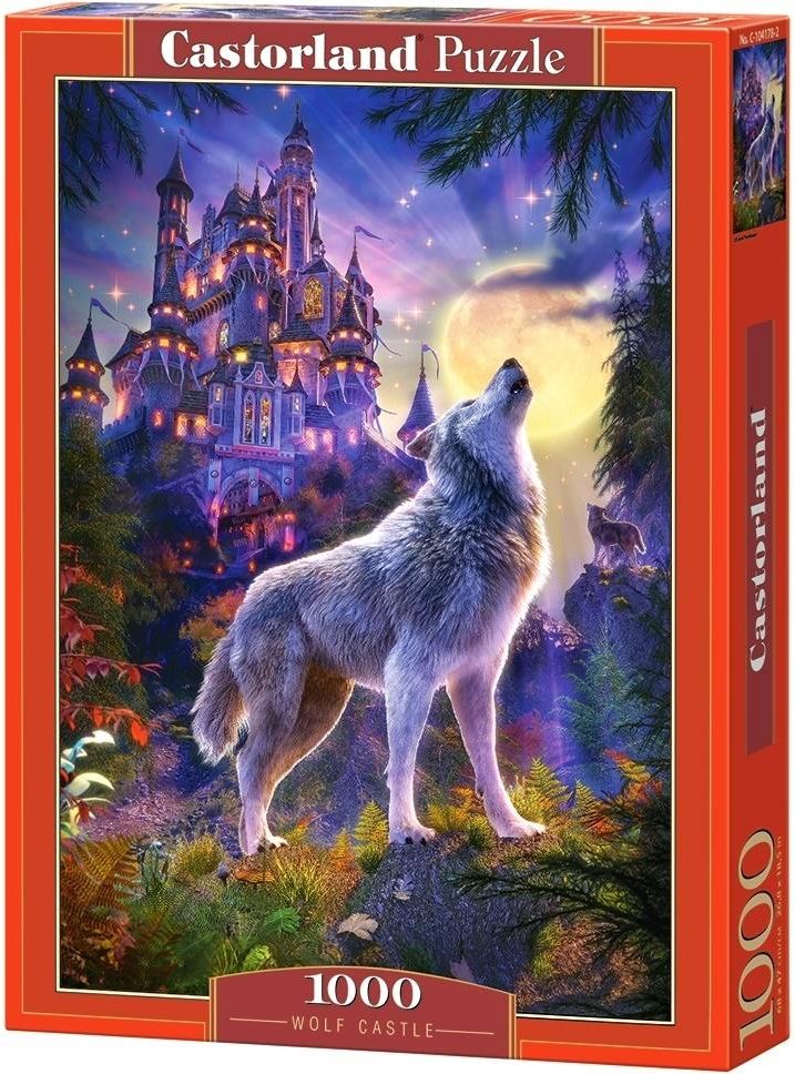 Puzzle 1000 elements - Wolf Castle puzle, puzzle