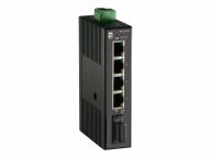 Switch LevelOne IES-0510 5-Port 10/100 ,DIN-Rail datortīklu aksesuārs