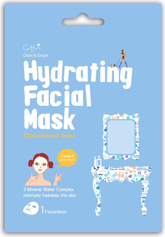 Cettua Hydrating Facial Mask intensywnie nawilzajaca maska do twarzy w placie 8809033594324 (8809033594324)