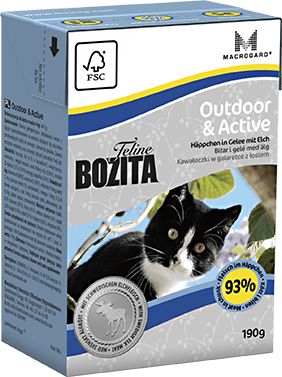 Bozita Outdoor & Active - 190g 007728 (7300330020635) kaķu barība