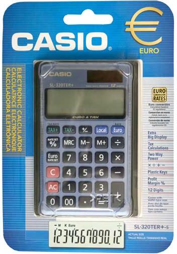 Kalkulator Casio (SL-320TER PLUS-S) CAS031 (4971850188766) kalkulators