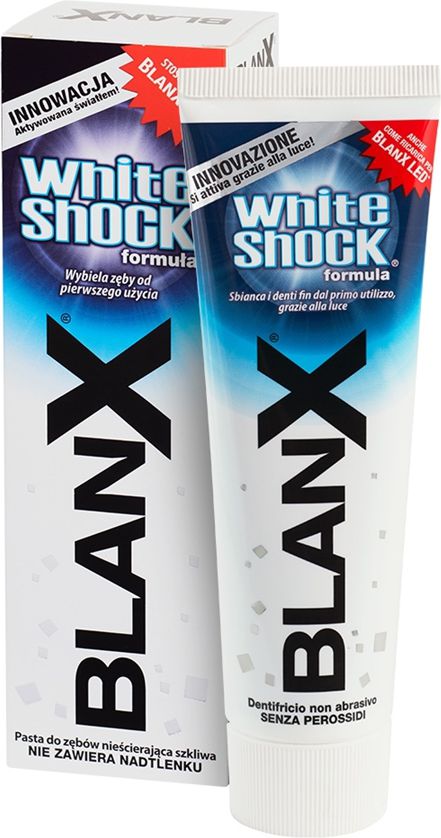 BlanX White Shock Instant white 75ml mutes higiēnai