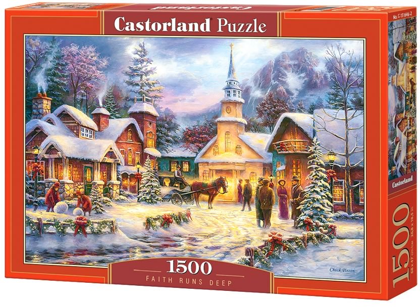 Castorland Puzzle 1500 Faith Runs Deep 261571 (5904438151646) puzle, puzzle