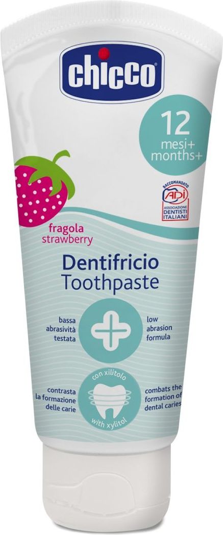 Chicco Smak Truskawkowy 50ml 12M+ CC 00002321100000 (8003670743651) mutes higiēnai