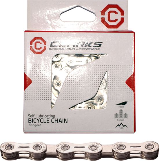 Clarks Lancuch rowerowy YBN CSL-H10CR SHIMANO CAMPAGNOLO SRAM (10 Biegow, 1/2