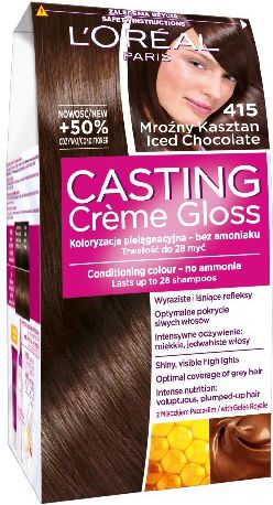 Casting Creme Gloss Krem koloryzujacy nr 415 Mrozny Kasztan 0257806 (3600521125595)