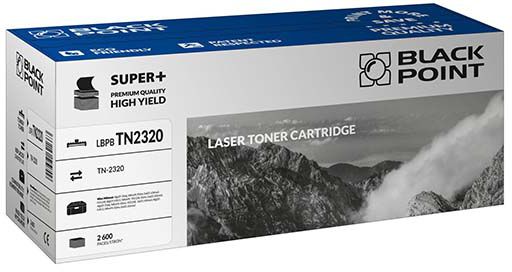 BLACKPOINT Toner zamiennik Brother TN-2320, black (BLB2300BCBW) toneris