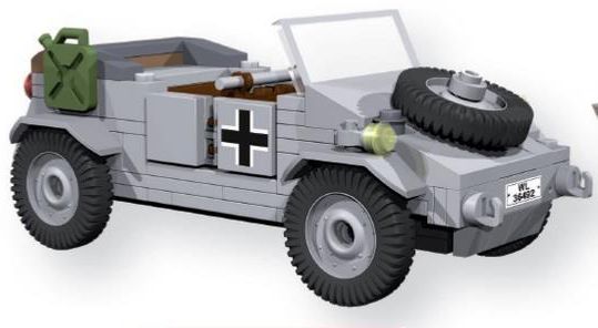 Cobi Small Army VW TYP 82 KUBELWAGEN - 238668 konstruktors