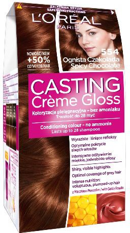 Casting Creme Gloss Coloring cream No. 554 Fire Chocolate