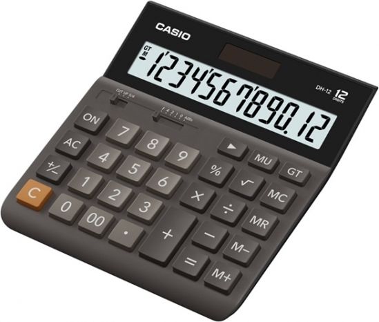 Kalkulator Casio (DH-12BK-S) 4531279 kalkulators