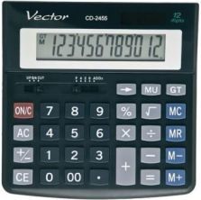 Kalkulator Casio VECTOR KAV CD-2455 720101a (5904329493794) kalkulators