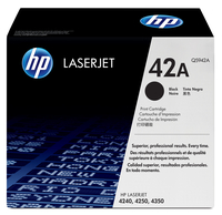 HP LaserJet 42X BLACK Doublepack toneris